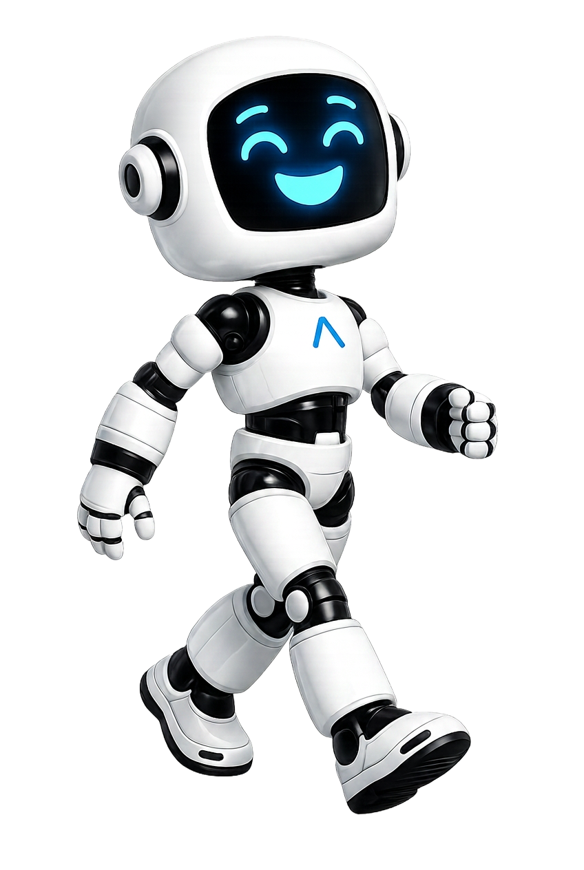 Robot APPINIZIO representando soluciones personalizadas